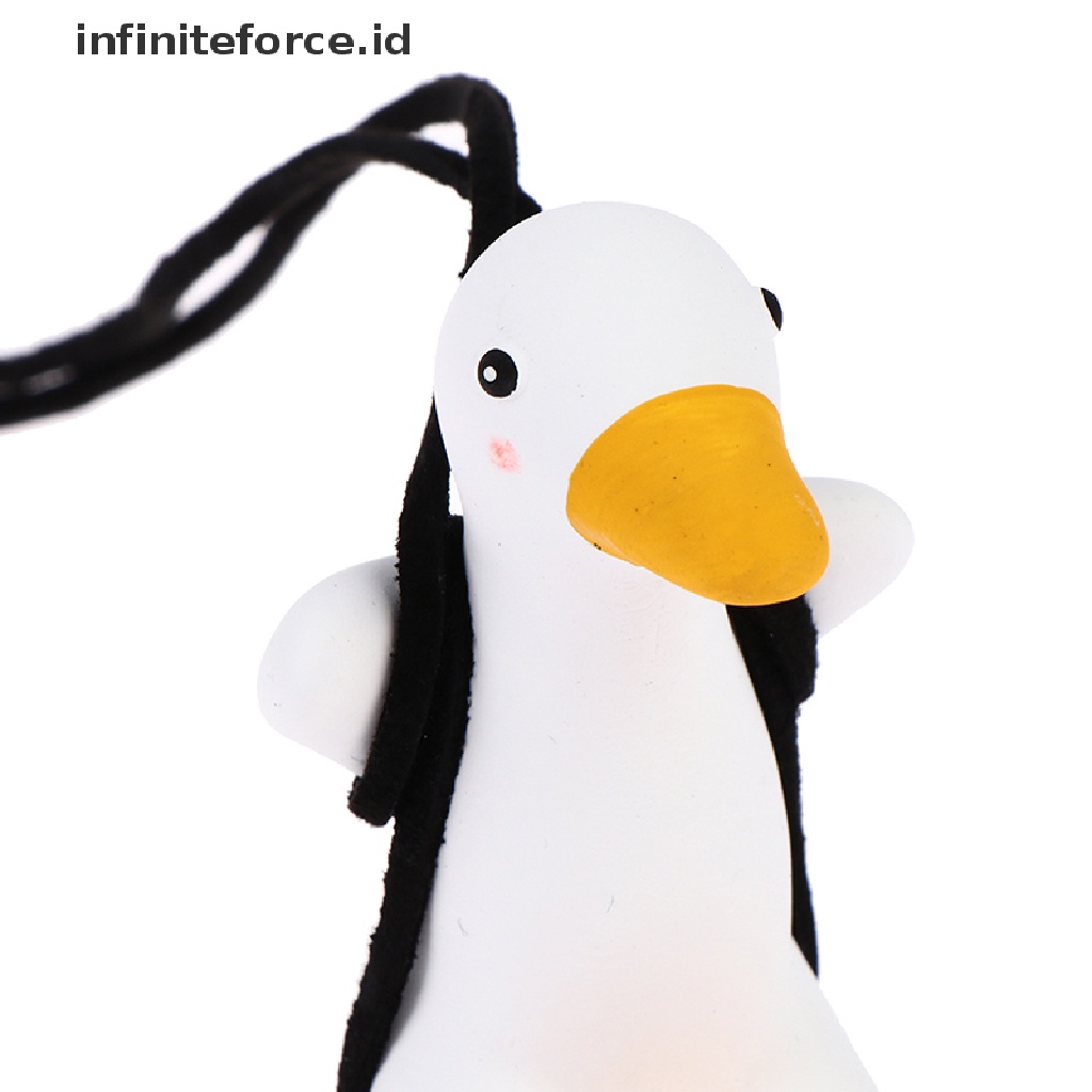 (Infiniteforce.Id) Hiasan Gantung Spion Tengah Mobil Bentuk Bebek Kecil Lucu