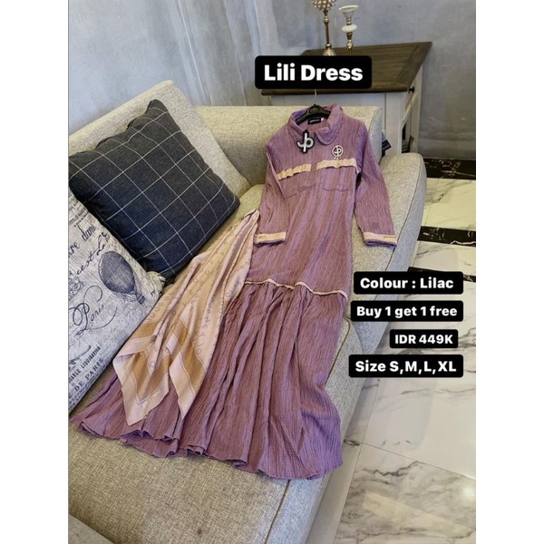 LILI DRESS ORI JOURNEY/ BUY 1 GET 1/COD