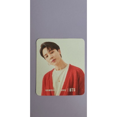 PC JIMIN SAMSUNG Z FLIP BTS PHOTOCARD xxBOOKEDxx