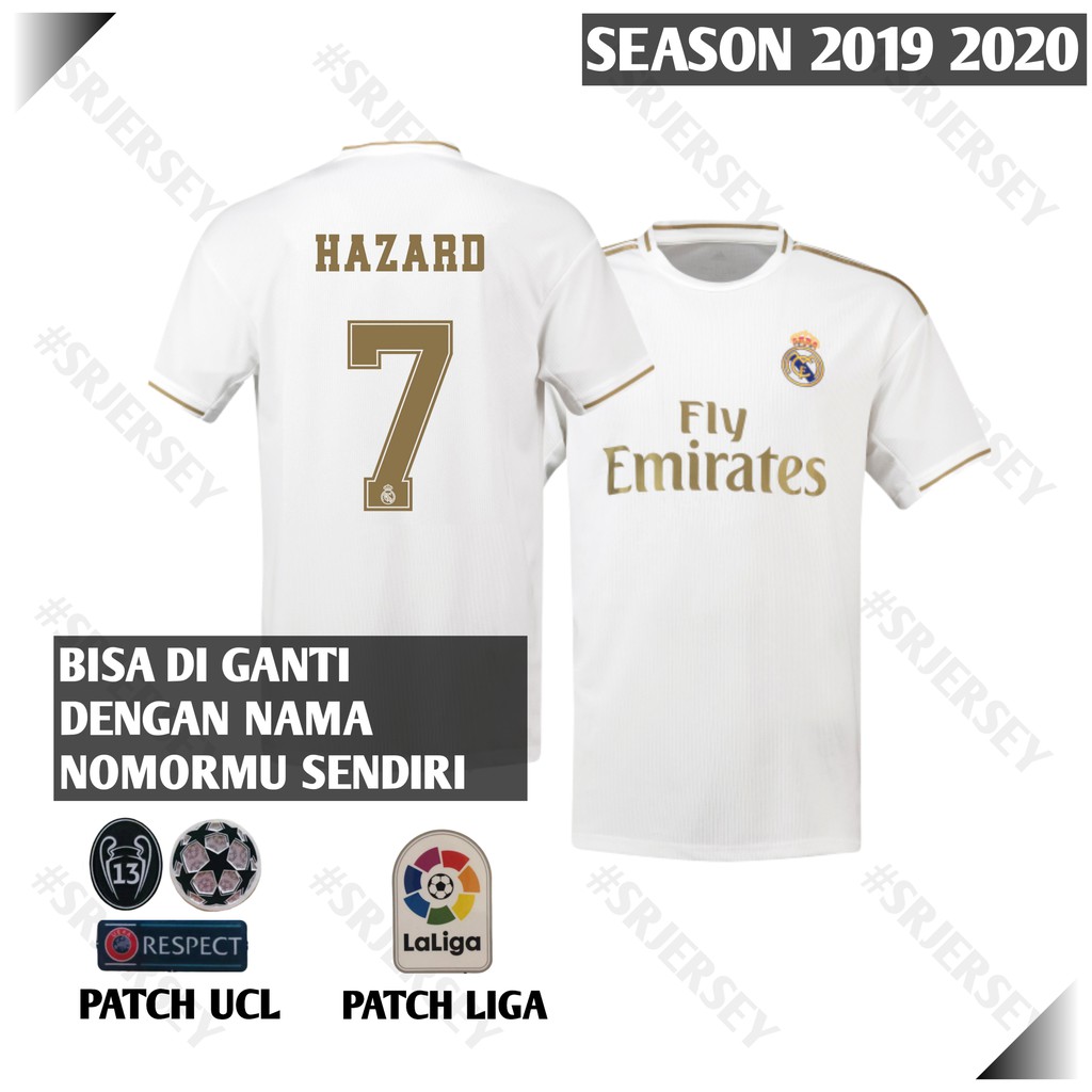 Jersey baju  bola  real  madrid  home 2021 2021  import High 