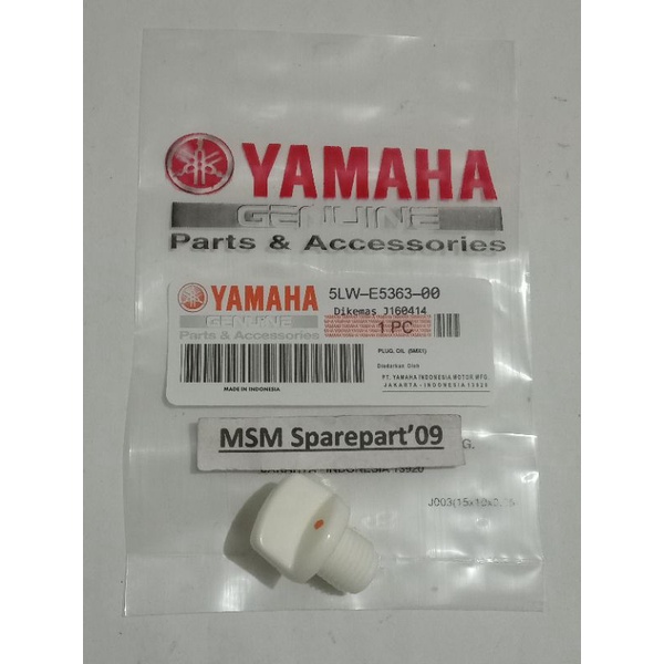 TUTUP OLI GARDAN MIO YAMAHA MATIC KODE 5LW