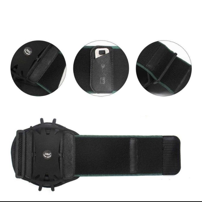 Rotatable Armband Wristband Smartphone Holder Sport Mumian H01221