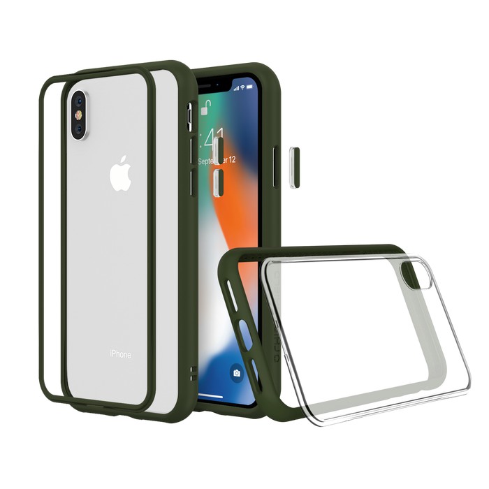 Rhinoshield MOD NX Modular Case For Iphone XS Max Camo Green