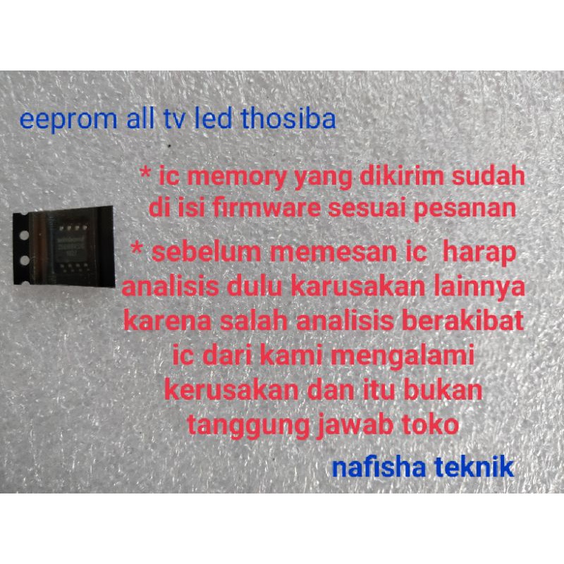 ic eeprom all type tv led thosiba/ic eeprom all type tv led thosiba
