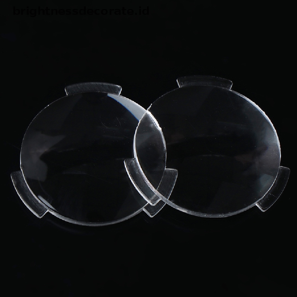 2 Pcs Suku Cadang Penggantian Virtual Reality Aspheric Biconvex Ukuran 25x45mm