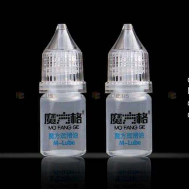 Qiyi MoFangGe Silicone OiL / Shock oil ( pelumas rubik ) M Lube