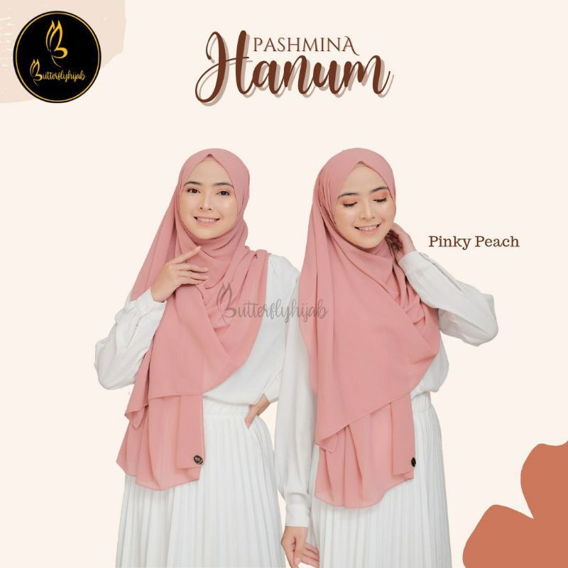 HIJAB PASHMINA HANUM BUTTERFLY HIJAB • ORIGINAL