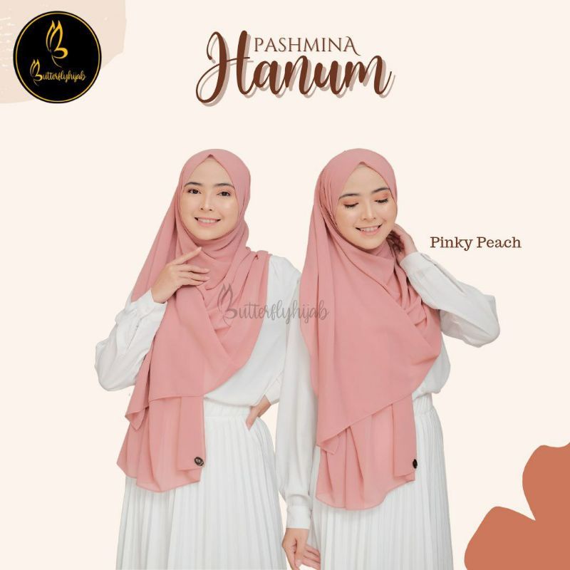 HIJAB PASHMINA HANUM BUTTERFLY HIJAB • ORIGINAL