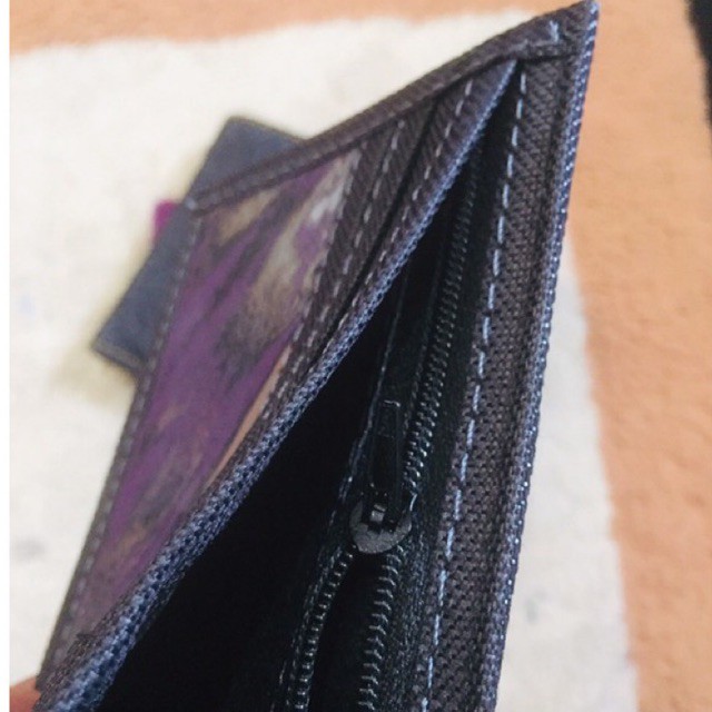 [AHLMN] Dompet anak muda keren bahan denim variasi model lipat dua simpel #dompet #dompetpria