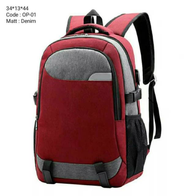 Tas Pria RDN 069 Distro Raindoz Bandung Ransel Punggung Backpack Cowok Keren Sek BRAN NB-TasWanitaZB