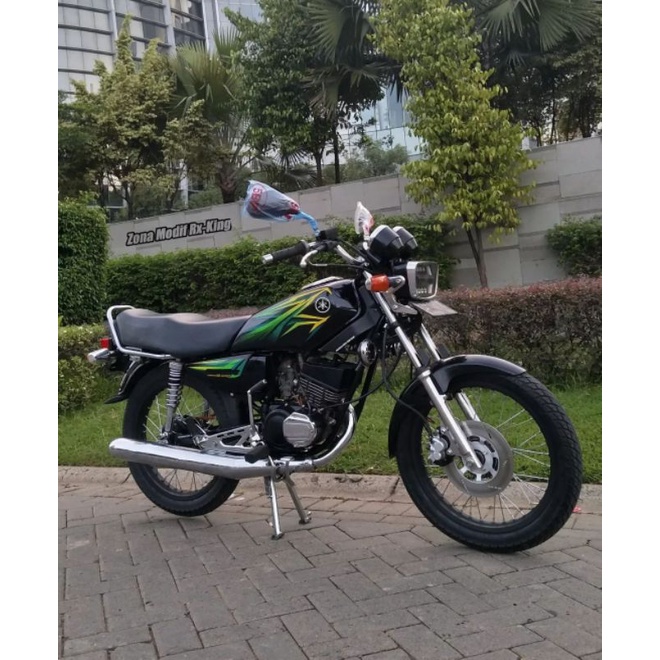 Striping Lis Sticker Standar Ori Yamaha RX-KING 2005 Hijau Striping Rx King Sticker Rx King Decal Rx