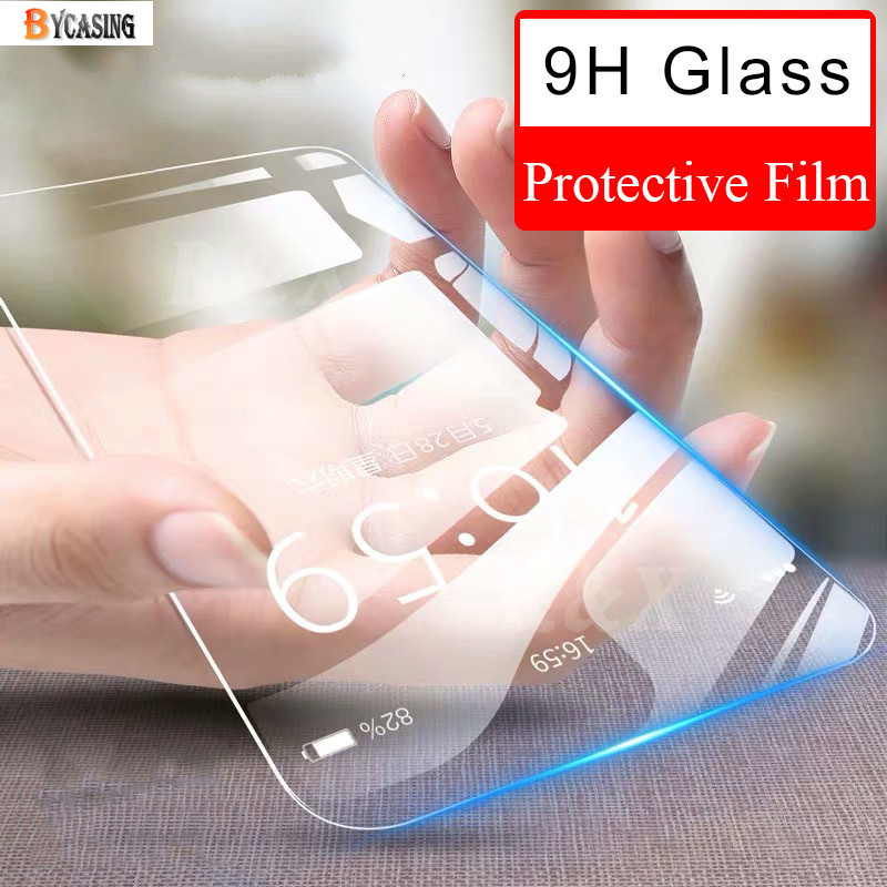 Pelindung Layar Tempered Glass 9h Anti Gores Untuk Oppo A92 A52 A53 A12 A31 A91 A5 A9 2020 A5S A3S Reno 4 3 2f F11 F9 F7 F5