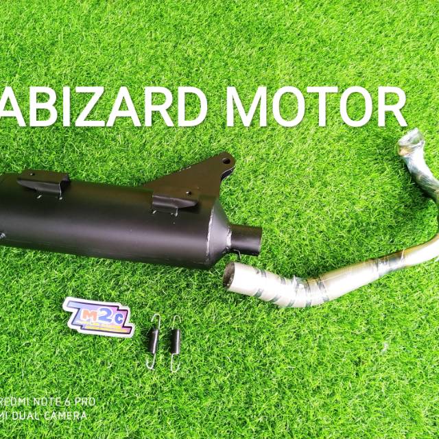 Knalpot racing bobokan suzuki spin 125 model tsukigi