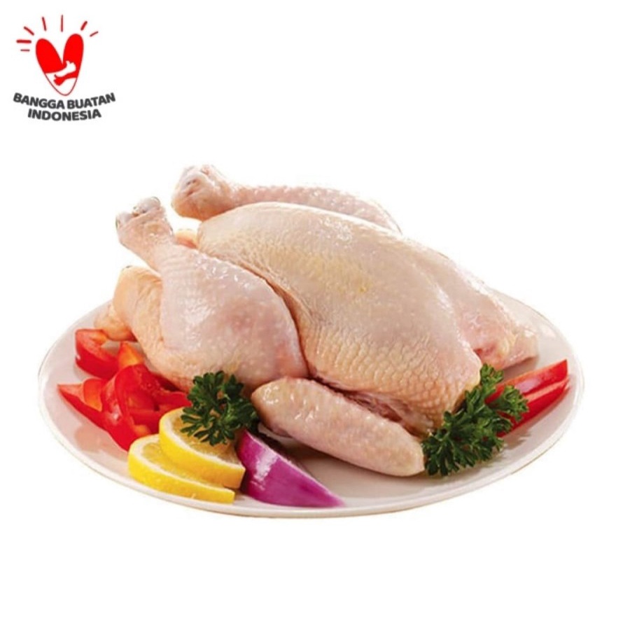 

AYAM UTUH CP 1KG WHOLE CHICKEN GRILL BROILER HALAL FIESTA KARKAS