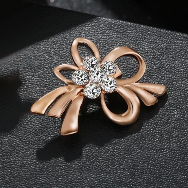 High-end Retro Mutiara Zirkon Bros Opal Swan Kupu-kupu Merak Bunga Berlian Imitasi Bros Aksesoris indah-20#