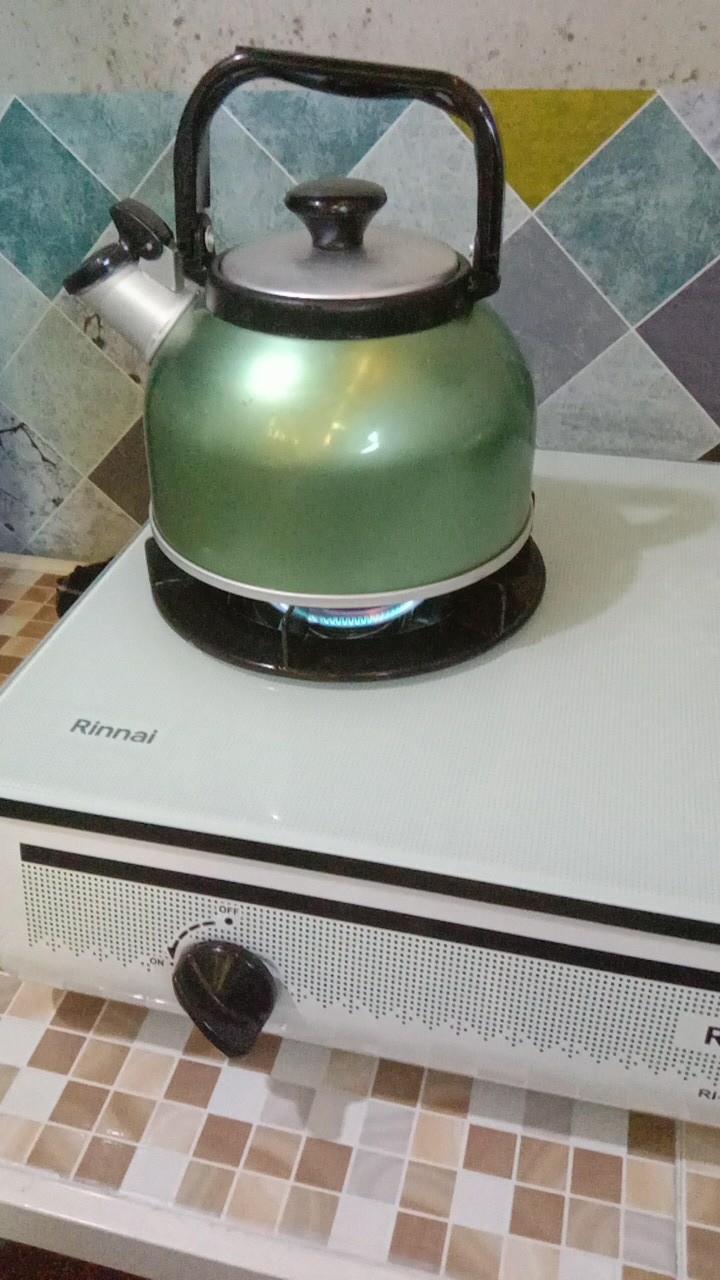 Maspion Alu Teko Air Rigoletto / Teko / Ceret Bunyi Siul Rigoleto Whistling Kettle Anodize 3,5 Liter