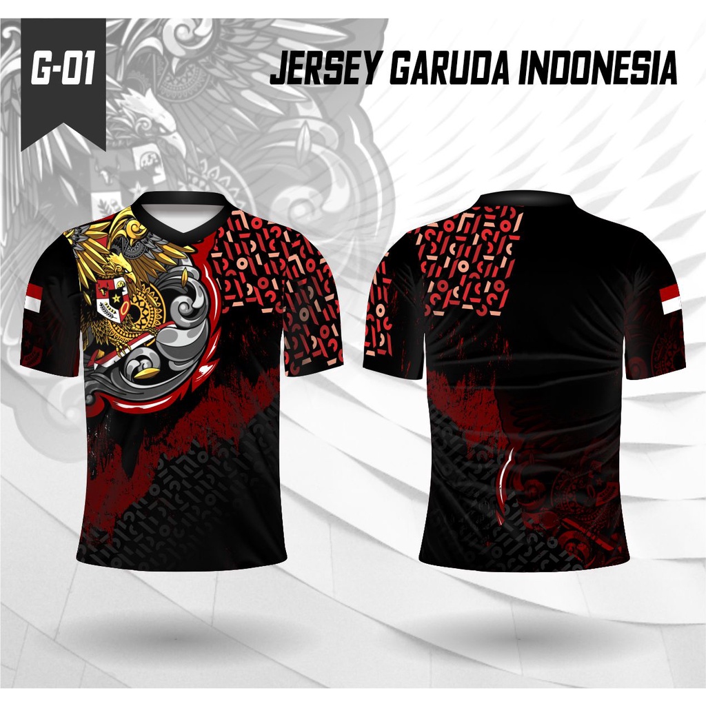 Jersey indonesia baju kaos garuda pancasila