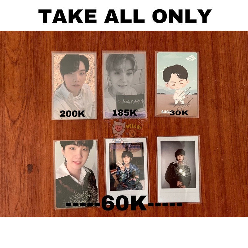 POB WEVERSE YOONGI RPC PROOF STANDAR