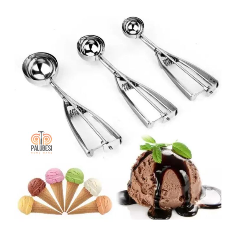 Scop Ice Cream Stainless Scop Ice Cream Dessert