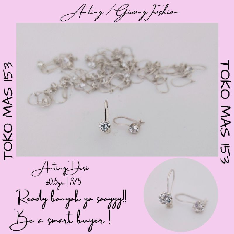 READY STOK Realpic Anting Kait Desy 0.5gr