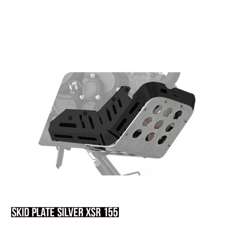 SKID PLATE SILVER XSR 155