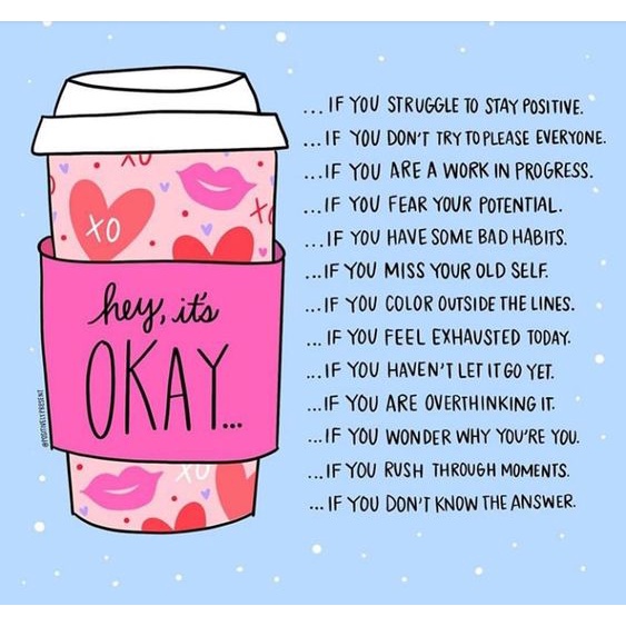 

Stiker Mental Health It's Okey