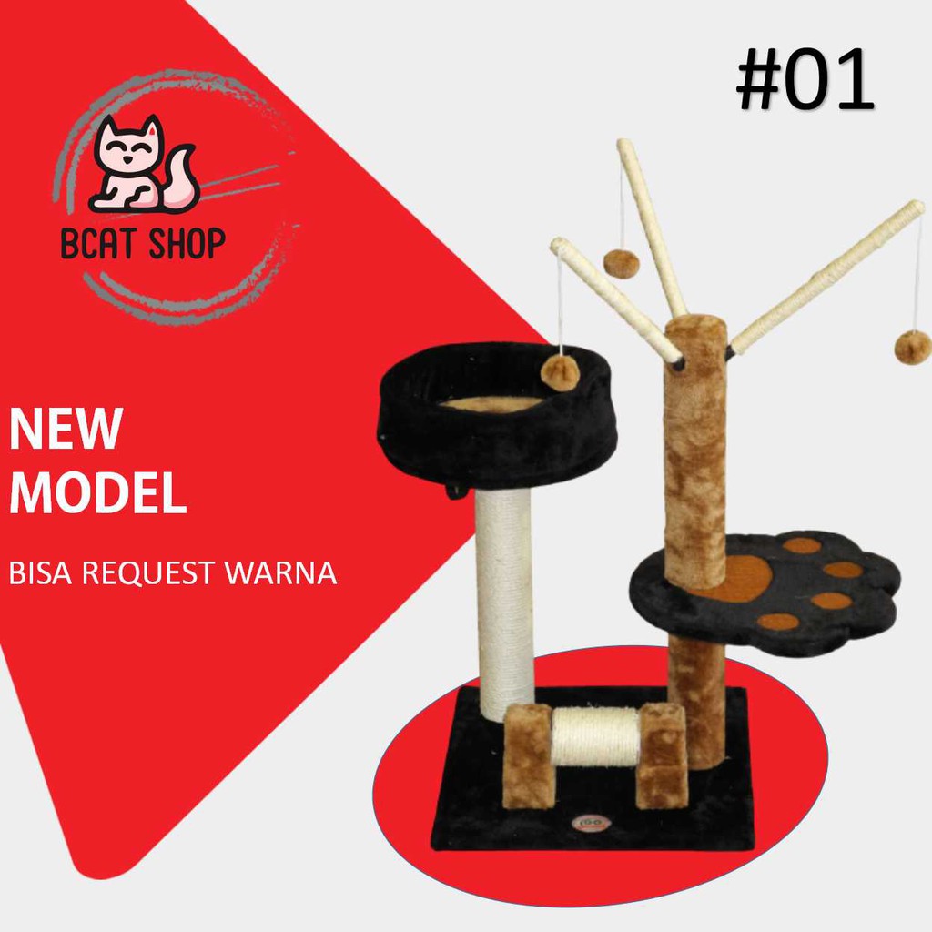 Bcat Garukan Kucing / Mainan Kucing / Mainan Kitten / Tempat Tidur Kucing / Anggora Persia Peaknose