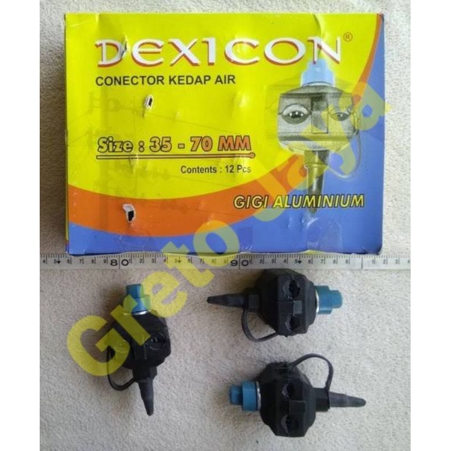 Tap Connector Konektor Kedap Air Plat Baut Sambungan Kabel Tiang Listrik PLN Twist SR Conector Conek