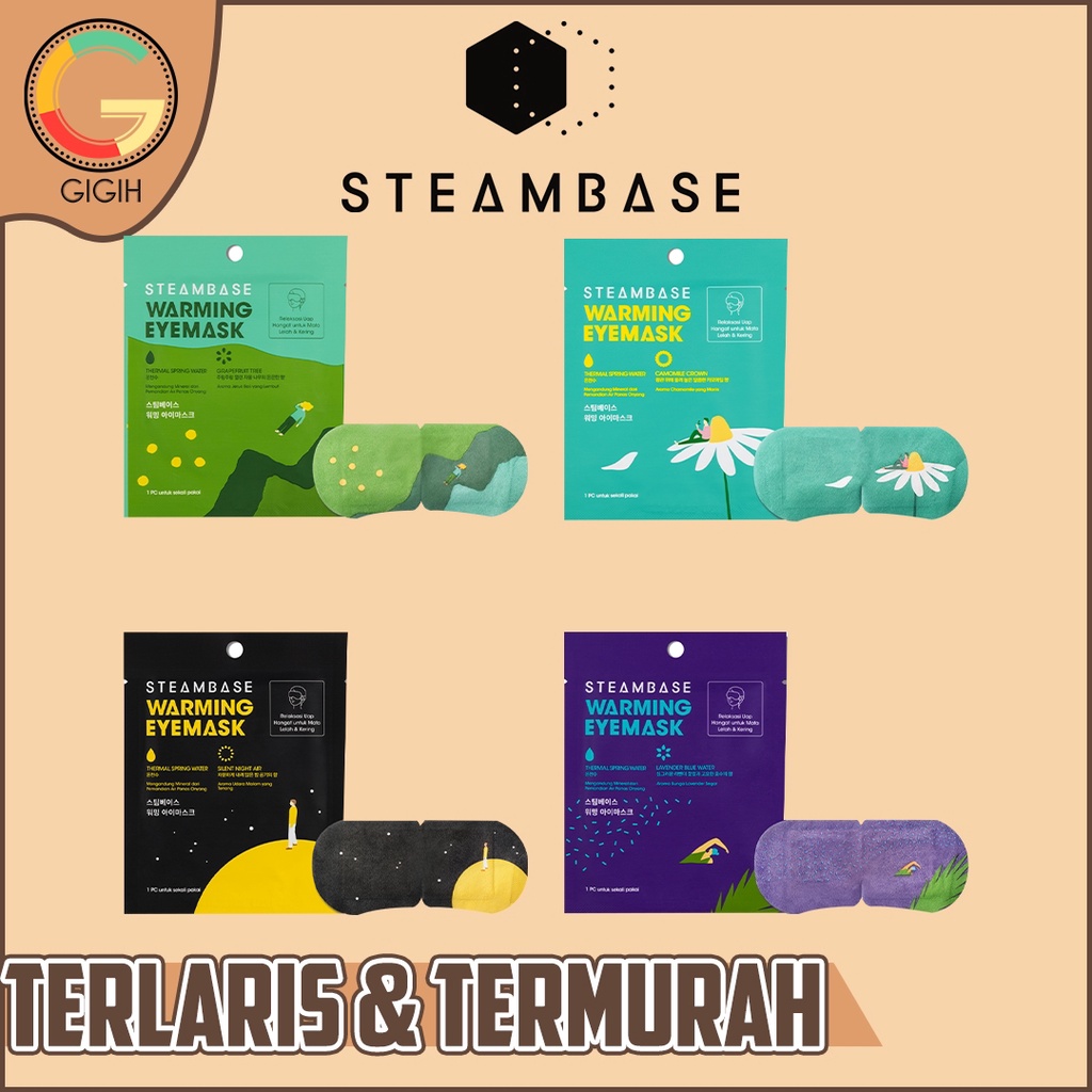 STEAMBASE WARMING EYEMASK / KOMPRES MATA