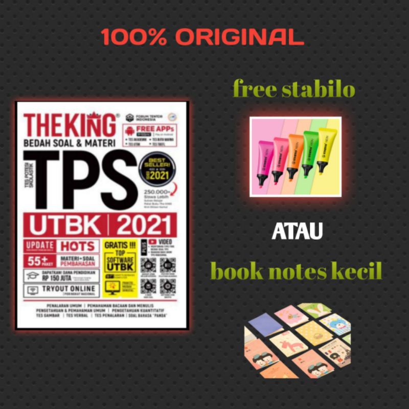 Tps 2021 The King Bedah Soal Materi Tps Utbk 2021 Shopee Indonesia