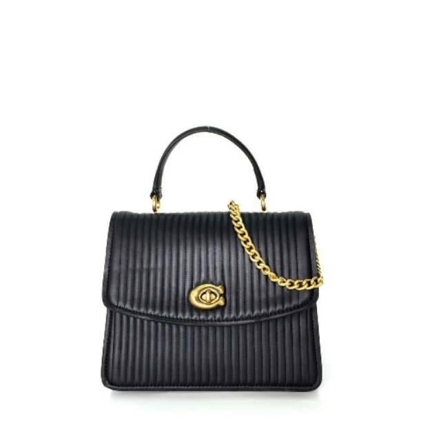 Coach Parker Top Handle With Quilting tas original authentic