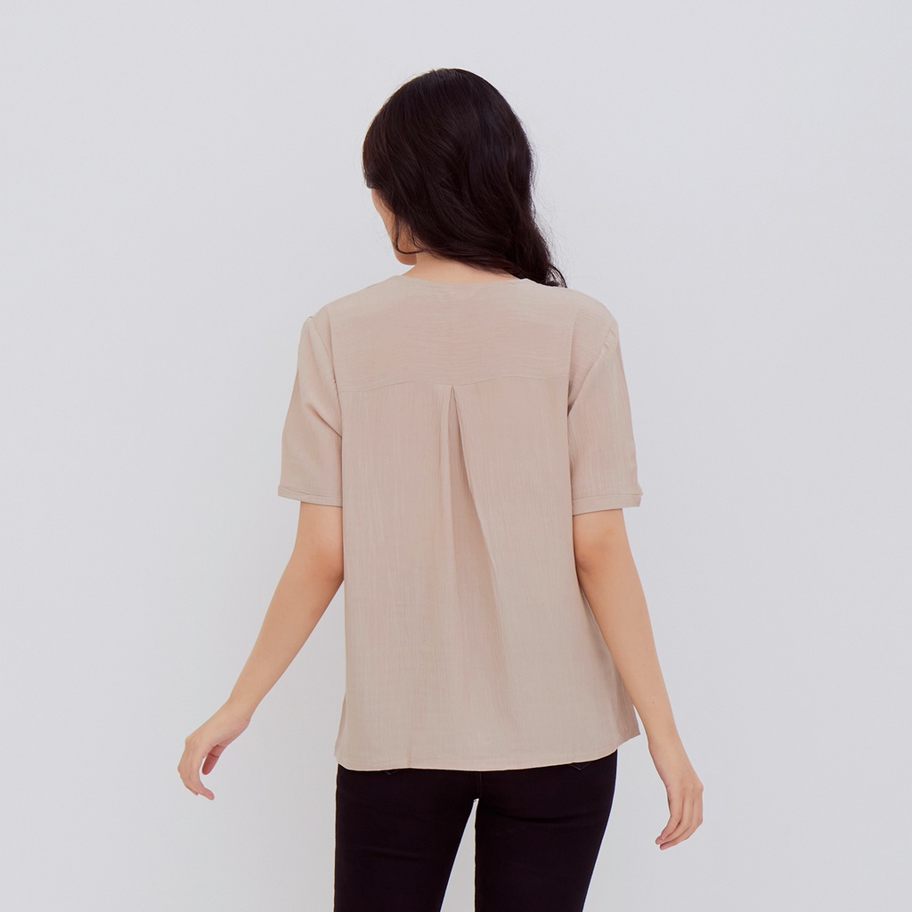 TERRAMO CRINKLE BLOUSE