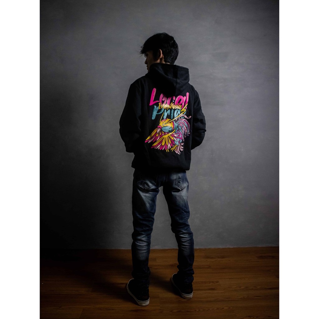 Pullover Hoodie Cenderawasih Local Pride Indonesia