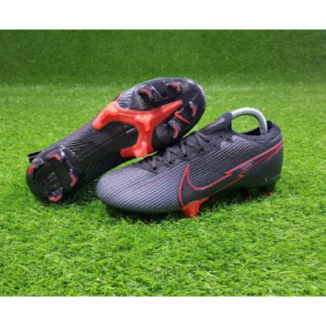 Sepatu Bola Nike Mercurial Vapor XIII Elite Lightning FG - Black