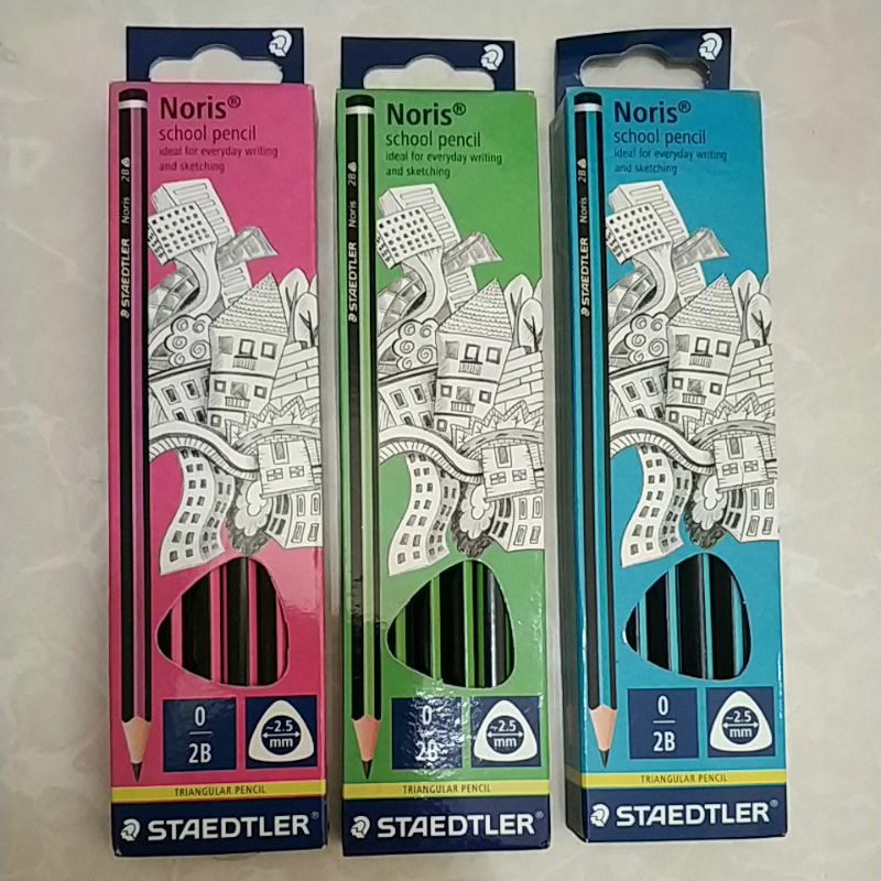

Pensil 2B Noris Staedtler (Harga Per Pcs)