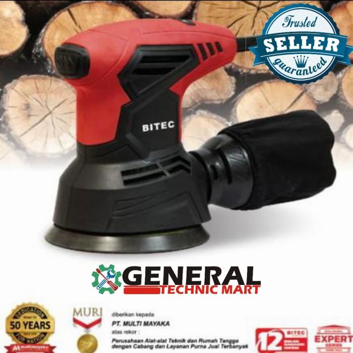 Bahira Bitec Es R524-Th Mesin Amplas Bulat Orbital Sander Variabel Speed