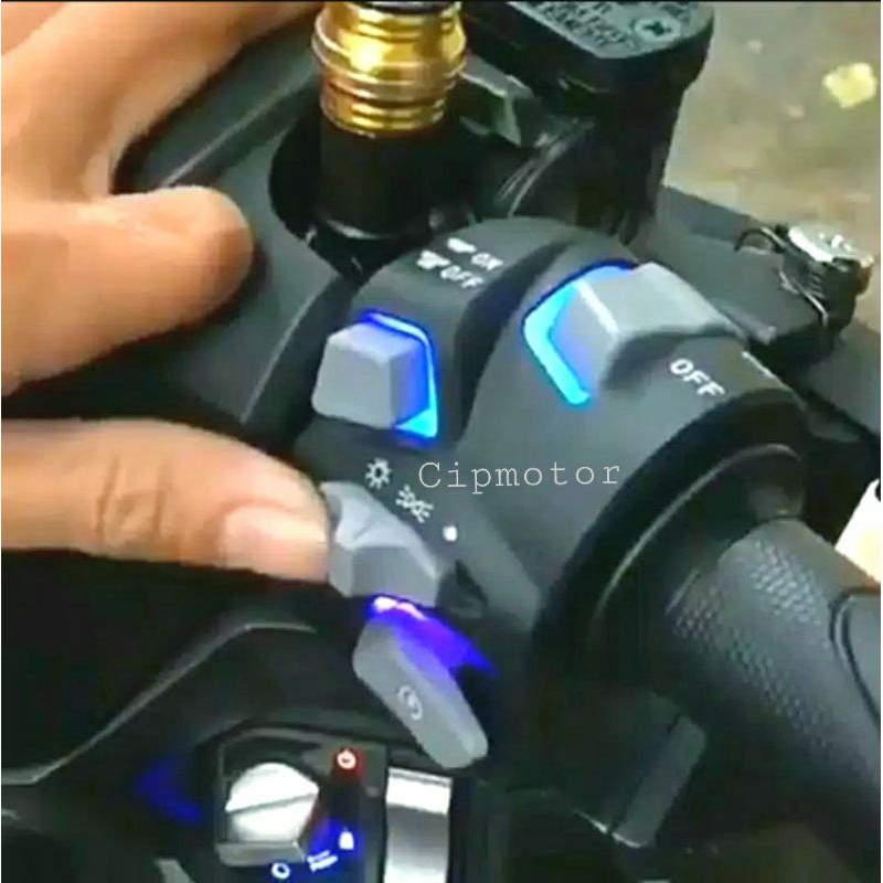 Saklar Nmax Aeromotive Lampu Nyala Model Pulsar