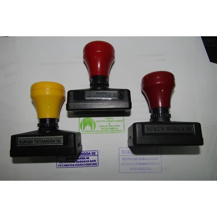 

stempel otomatis flash warna langsung digunakan tanpa bantalan satu warna