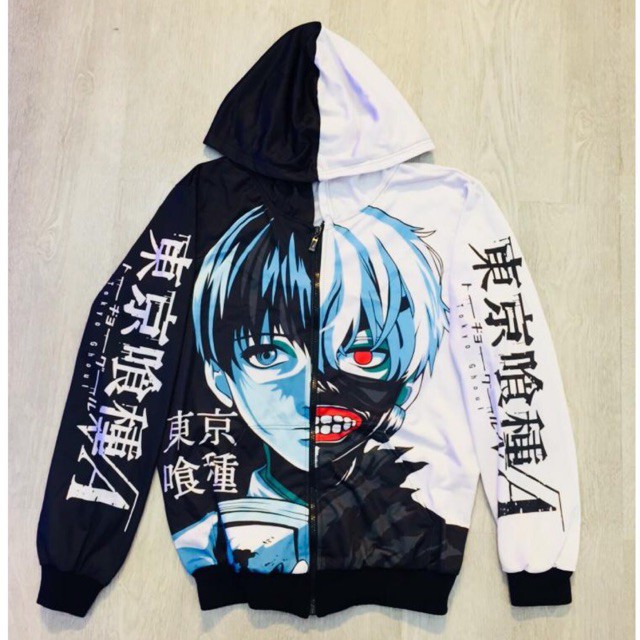 Jaket Kaneki Ultimate Tokyo Ghoul Adidas Poly