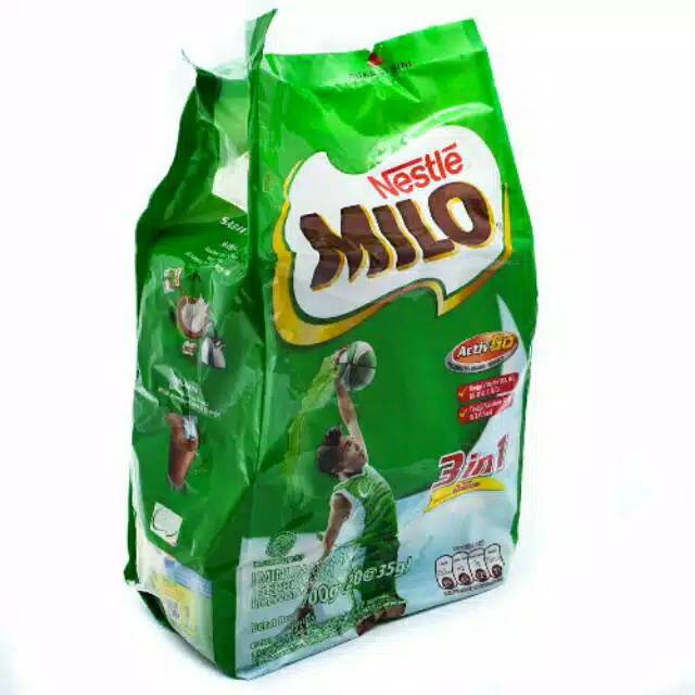 

Nestle Milo 3 in 1 Activgo sachet 20x35gr