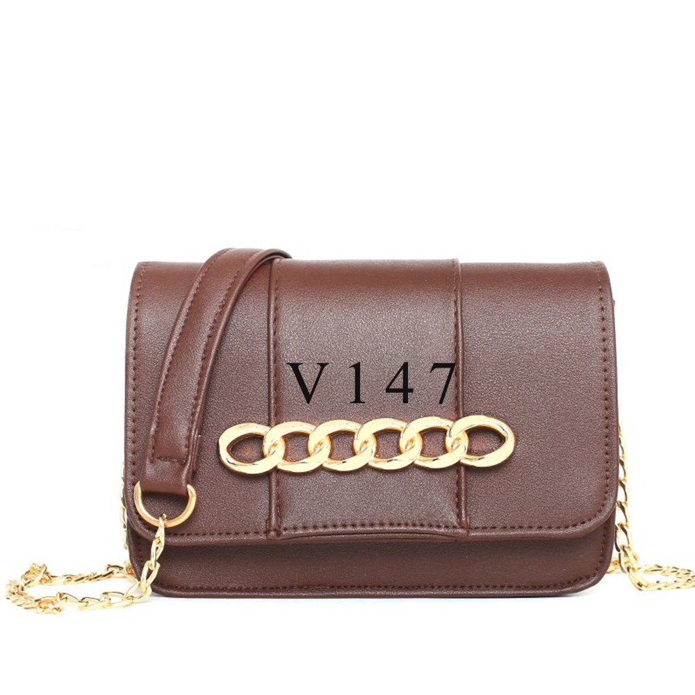 Variasi V147 Plat Rante Variasi Tancap - Aksesoris Tas &amp; Dompet Wanita Fashion (IMPORT)