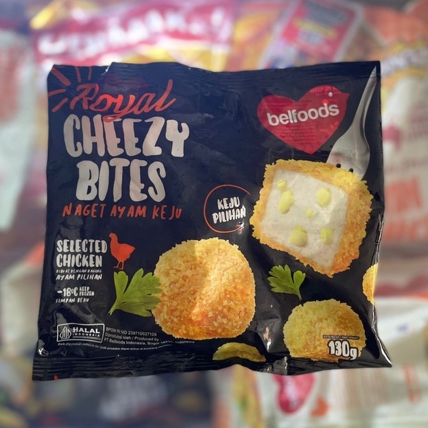 Belfoods Royal Cheesy Bites 130 gr