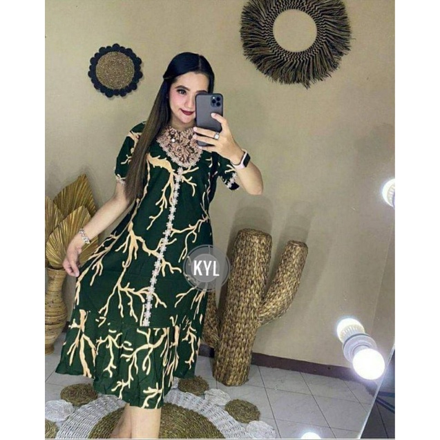 DASTER ARAB RENDA MOTIF BAMBU/DASTER BORKAT/DASTER RENDA REMPEL-jotol akar