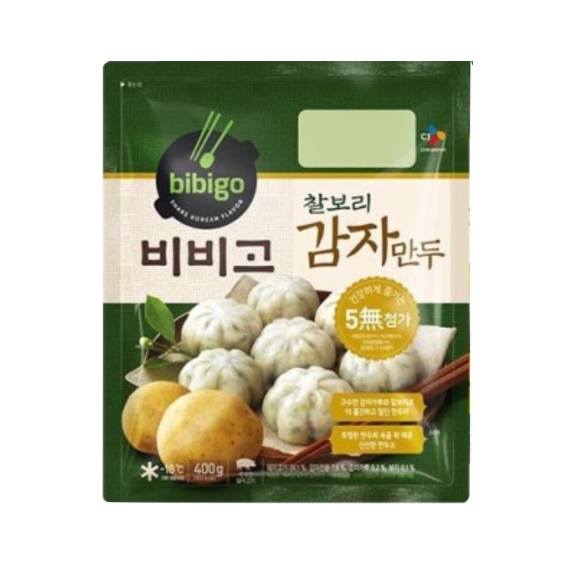 

CJ Bibigo Potato Mandu 400gr - Dumpling Isi Kentang Korea