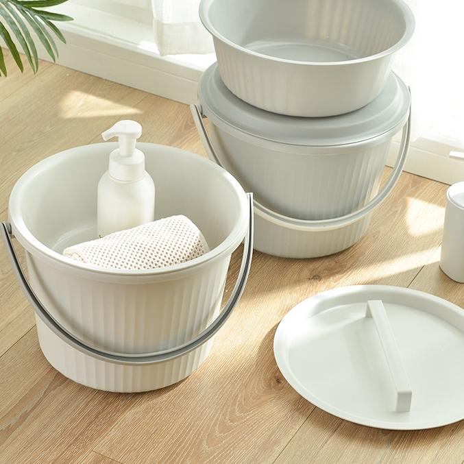 ♫ Ember Plastik Murah Premium Besar Kecil Jumbo Estetik Aesthetic Baskom Import Putih Serbaguna Mult