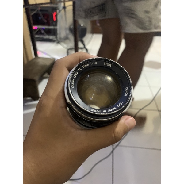lensa canon fl 55mm f1.2