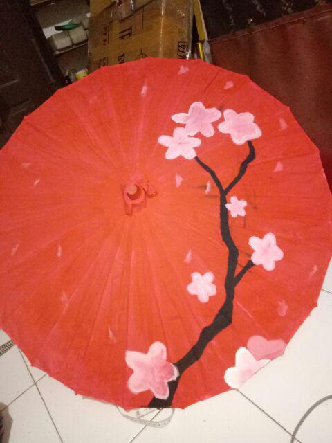 Payung Tongkat Tradisional Jepang Besar