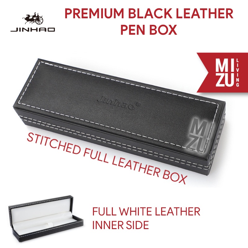 

JINHAO PREMIUM FULL LEATHER Pen Case Gift Box Kotak Pulpen Full Kulit