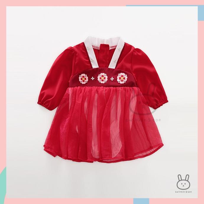 PROMO PAKAIAN BAYI PEREMPUAN // BAJU BAYI DRESS / ROMPER PEREMPUAN / CEWEK TRADISIONAL KOREA HANBOK 