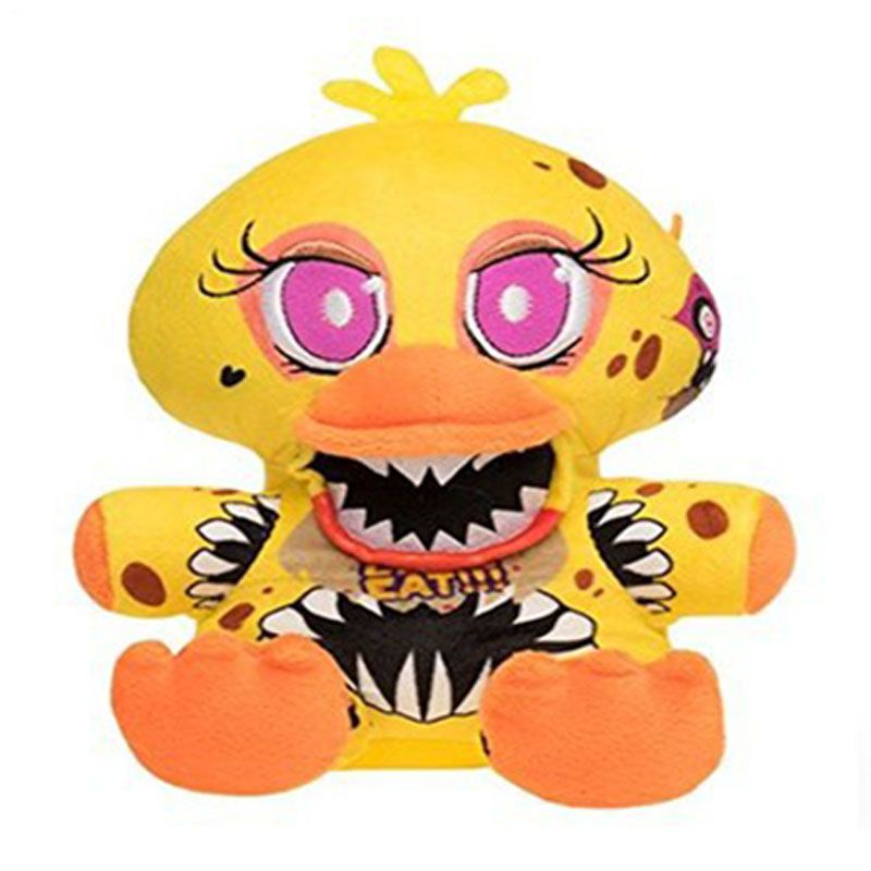 【Spot goods】25cm FNAF Five Nights At Freddy's Plush Toy Stuffed Animal Chica Bonny Foxy Fans Gift